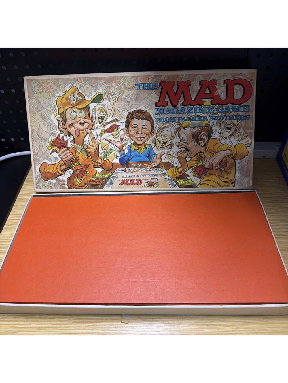 Vintage 1979 The MAD Magazine Board Game From Parker Brothers *